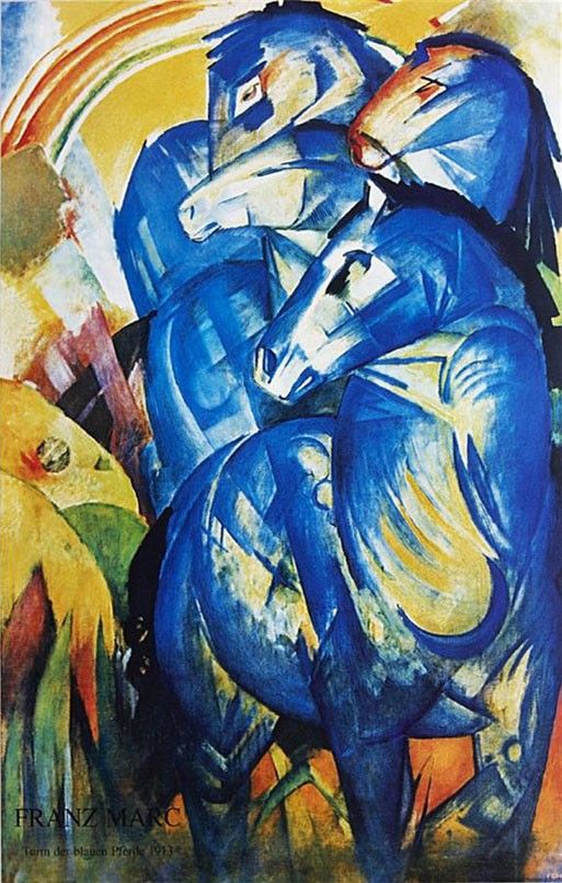 Franz Marc Group of Horses